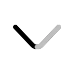 Arrow Short Down SVG Icon